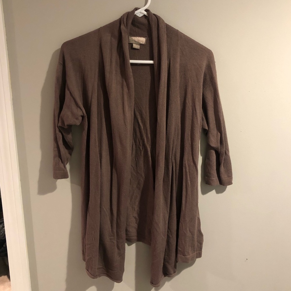 Forever21 Knit Open-Front Cardigan